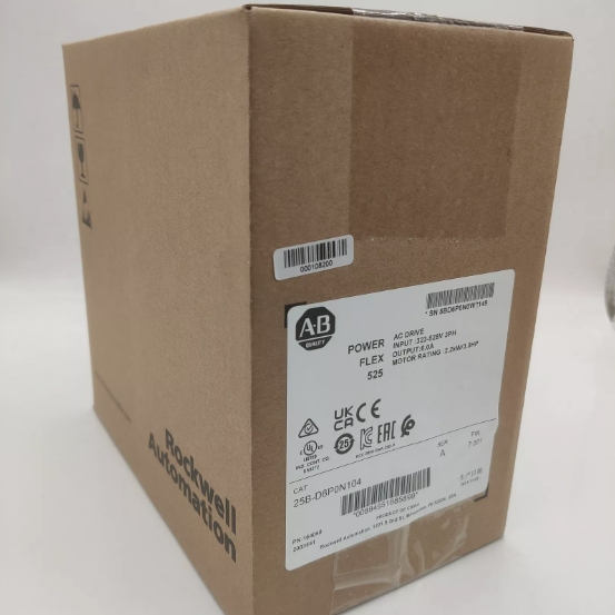 25B-D6P0N104 New Sealed Allen Bradley PowerFlex 525 AC Drive
